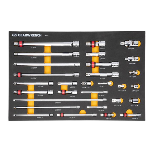 MODSET 1/4 3/8 1/2 DRIVE TOOL SET, 29PC