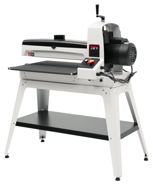 JWDS-2550 Drum Sander With Open Stand