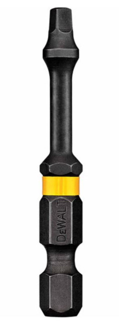 DEWALT 2-Inch Square Number-3 Impact Ready Flextorq Bits, 50-Pack