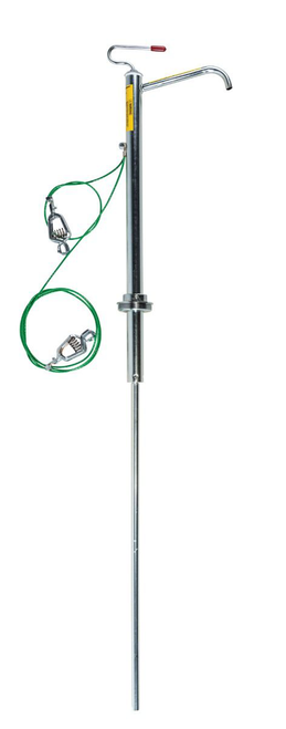 Electro Zinc Plated Steel Piston Drum Pump For 30 And 55 Gallon Drums, with Flash Arrester - #07712