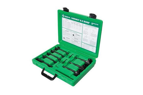 GREENLEE E-Z Bore® Set with 1" to 2-3/4"