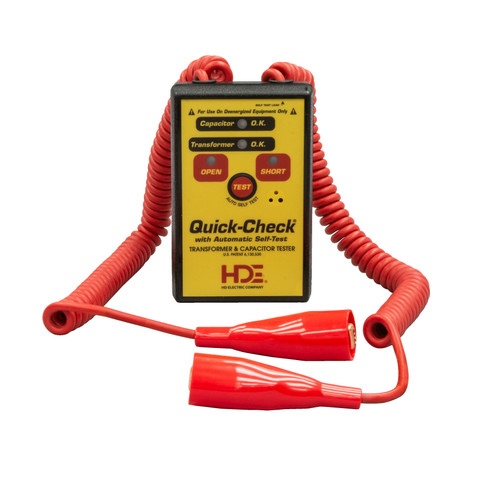 GREENLEE Quick-Check® Transformer and Capacitor Tester, Auto Self-Test, Magnet