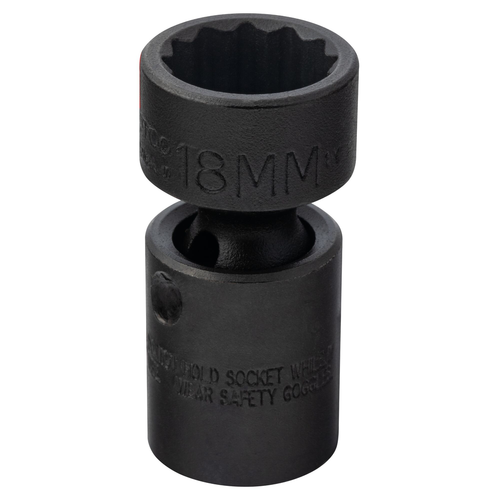 Proto® 3/8" Drive Universal Impact Socket 18 mm - 12 Point 1/ea