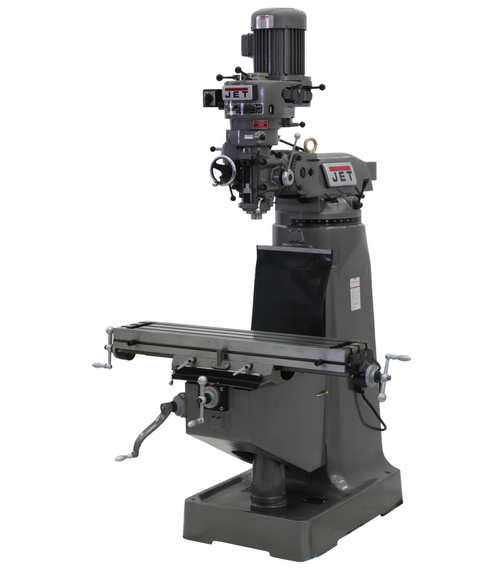 JTM-2 Mill With 3-Axis ACU-RITE 203 DRO (Knee) With X-Axis Powerfeed