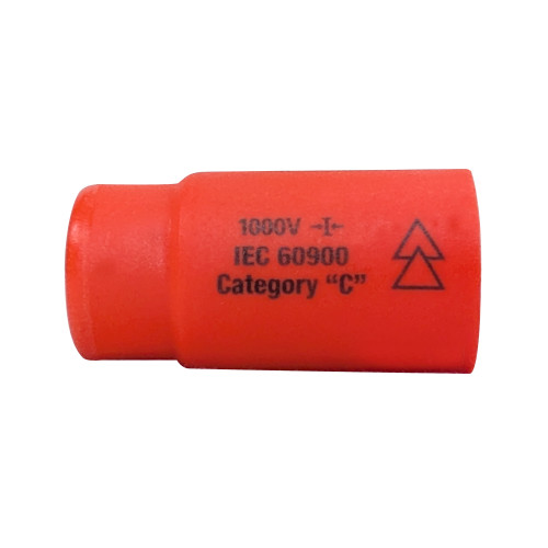 Jameson 1000V Insulated Socket, 1/2" drive x 1/2"