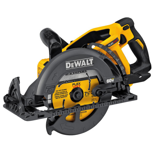 DEWALT FLEXVOLT 60V MAX* 7-1/4 in. Cordless Worm Drive Style Saw (Tool Only)