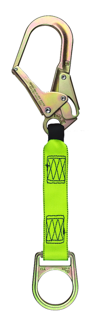 SafeWaze 18" D-ring Extender: Rebar Hook, D-ring