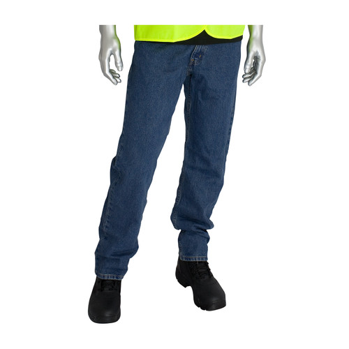 PIP® 385-FRRJ 13oz FR Clothing, Size 32W x 30L, Blue