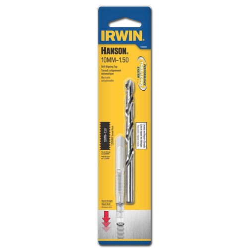 IRWIN PTS TAP + DRILL COMBO 10MM-1.50/R