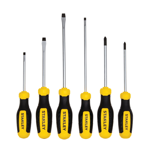STANLEY 6PC SCREWDRIVER SET