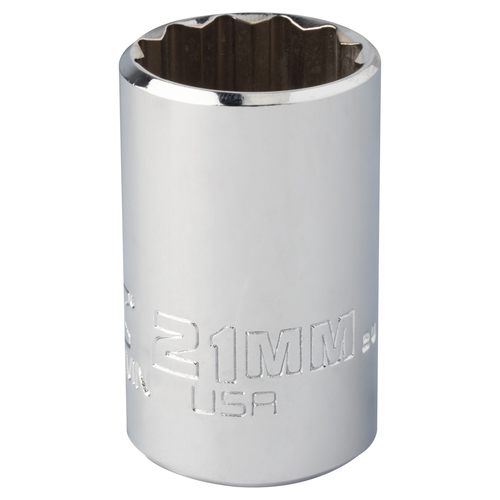 PROTO 1/2In Dr Mm Inter Skt 21Mm - 12 Pt