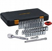 51 Pc. 1/4" Drive 120XP™ SAE/Metric 6 Point Standard & Deep Socket Set