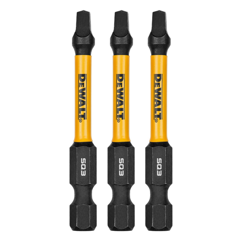 DW FLEXTORQ 3PK 2.25IN BITS FOR SQ3