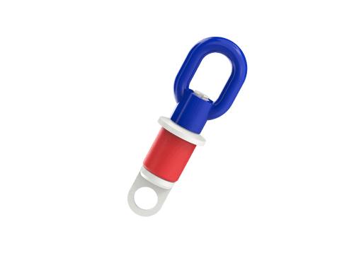 CAL AM KWIKIE PLUGS KWIKIE SOLID STEM EXPANDABLE PLUG 3/4", LOOP NUT