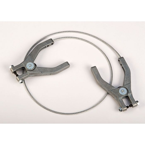 Antistatic Wire For Bonding and Grounding, With Dual Hand Clamps, 3 feet  (P/N 8499)