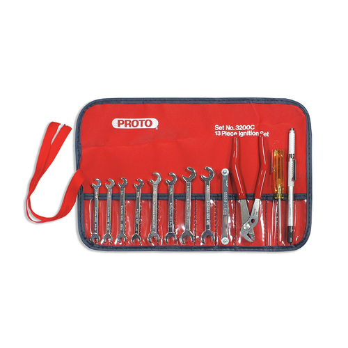 Proto® 12 Piece Satin Ignition Open End Wrench Set 1/ea