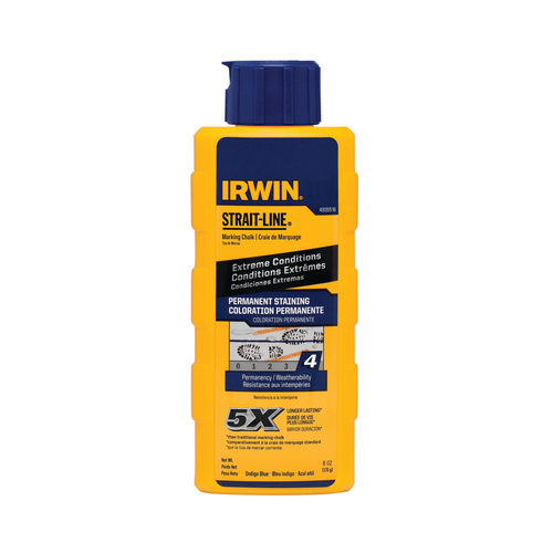 IRWIN CHALK 6 OZ - INDIGO BLUE PERMANENT