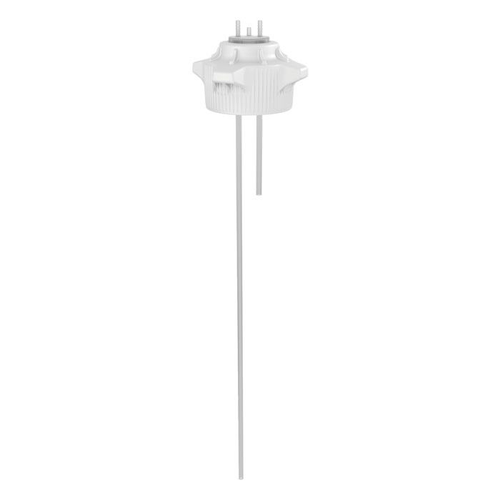 120mm Carboy Cap, Open Top with Adapter, Two 1/4" Molded-in Hose Barbs, 37" Tubing - 12889