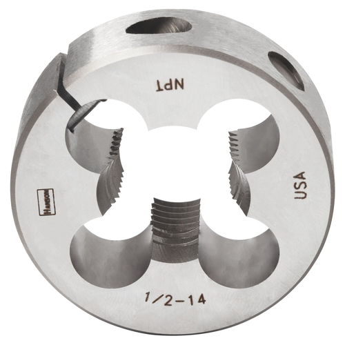 IRWIN DIE 1/2-14 NPT 2 RD ADJ