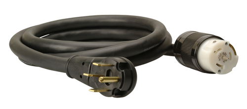 Southwire 10ft 10/4 SEOOW Black 14-30P to L14-30R 1/EA