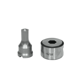 19/32IN Hes PUNCH & DIE SET WITH KEY-WAY, PDH19/32