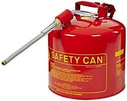 5 Gallon Gas Can Red Type II