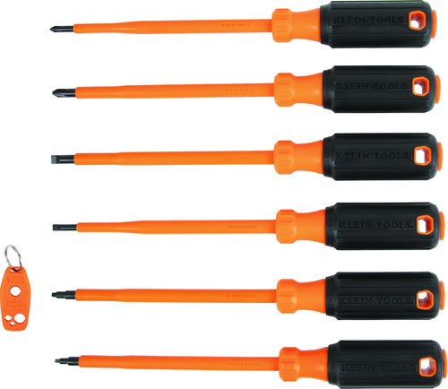 Insulated Screwdriver Set Plus Magnetizer, 7-Piece