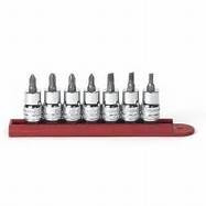 7 Pc. Screwdriver Bit Socket Set