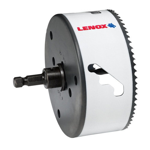 LENOX Bi-Metal Speed Slot Arbored Hole Saw With T3 Technology, 4-1/2"