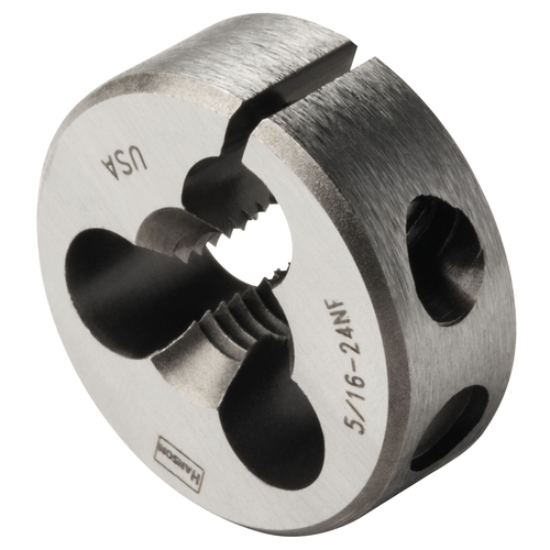 IRWIN DIE 5/16"-24NF 1" RD ADJ