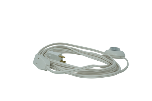Woods CORD, FOOTSWITCH 16/2 15' GREEN HOLIDAY 12/BX