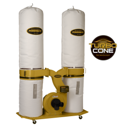 POWERMATIC PM1900TX-BK3 Dust Collector, 3HP 3PH 230/460V, 30-Micron Bag Filter Kit
