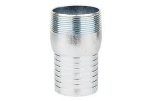 1" NPT KC Nipple Plated Steel 1/EA