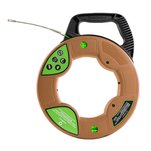 SOUTHWIRE FISH TAPE, 4.5MM, FTSP45-125FML,125' TRI