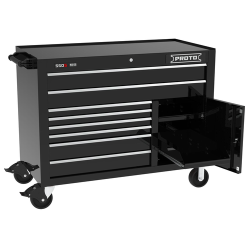 WRKSTATION 50 IN 8 DWR DUAL BLACK (P/N J555041B-8DB-1S)