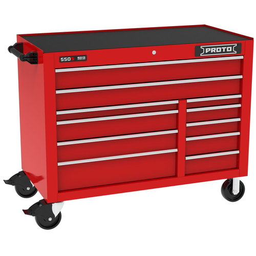 WRKSTATION 50 IN 11 DWR GL RED
