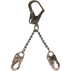 SafeWaze 26" Chain Assembly: Adjustable, Swivel Rebar Hook