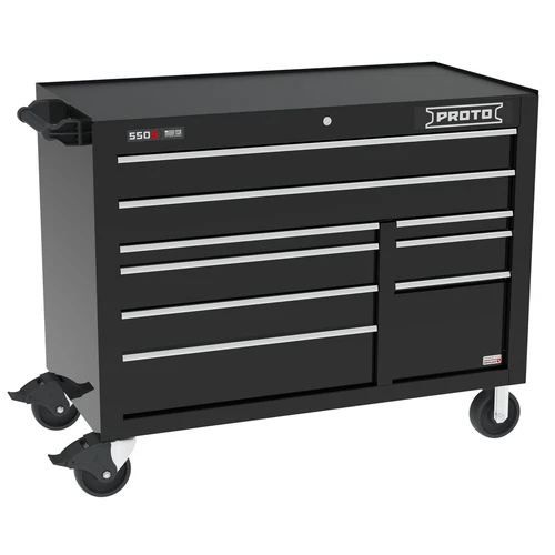PWR WRKSTN 50 IN 9 DWR GL BLK