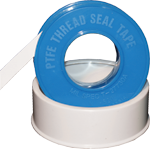 Electro-Tape 1/2" x 1296 in  Contractor Grade PTFE Pipe Thread Seal Tape 500/CS