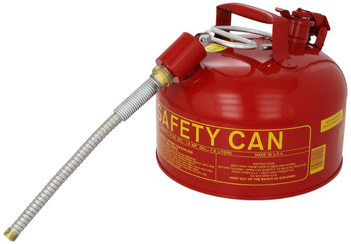 2 Gallon Gas Can Red Type II