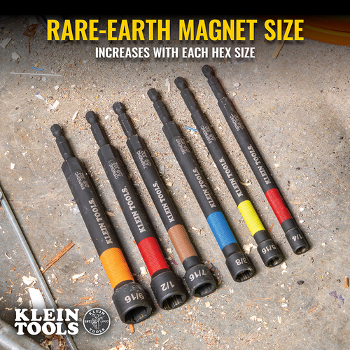 9/16-Inch Magnetic Color-Coded Power Nut Setter
