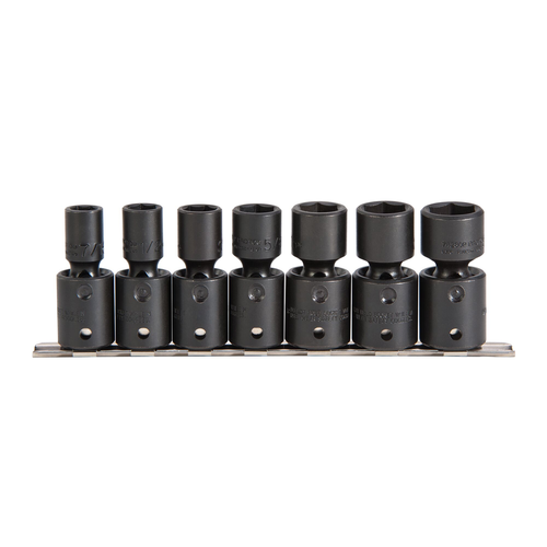 Proto® 1/2" Drive 7 Piece Deep Universal Impact Socket Set - 6 Point 1/ea