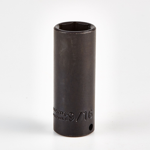 Proto® 1/4" Drive Deep Impact Socket 9/16" - 6 Point 1/ea