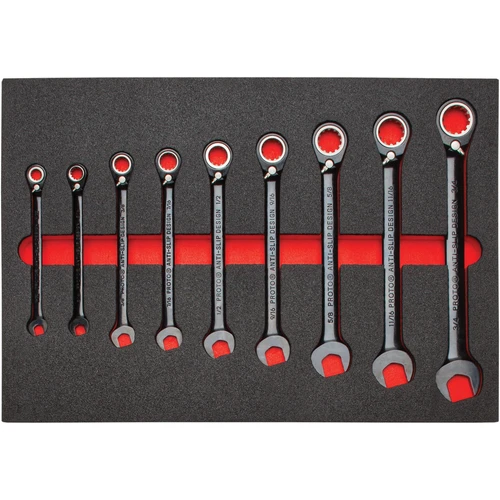 PROTO 9PC WR SET RCH SPL IN FOAMED