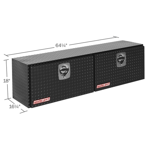 64.25" Super Side - Alum, Gloss Black Finish