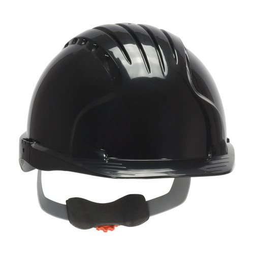 Evolution® Deluxe 6151 280-EV6151  Hard Hats, Size OS, Black
