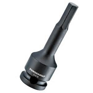 SKT HEX IMP 1/2DR 9/16