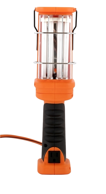 WOODS 26W Fluorescent Trouble Lgith, 16/3 6' SJTW, w/ Outlet 4/BX