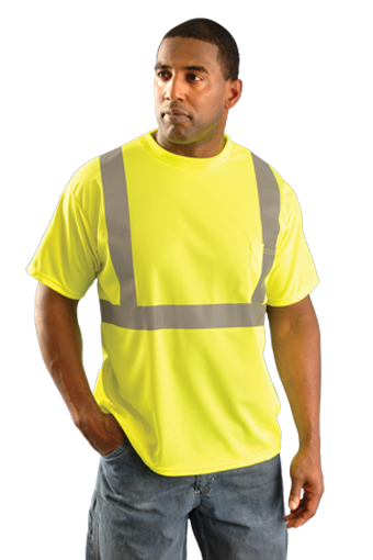 Occunomix Classic Standard Wicking Birdseye T-Shirt 1/EA