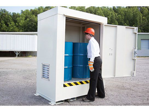 2-Drum, Non-Combustible Outdoor Safety Locker - 911020